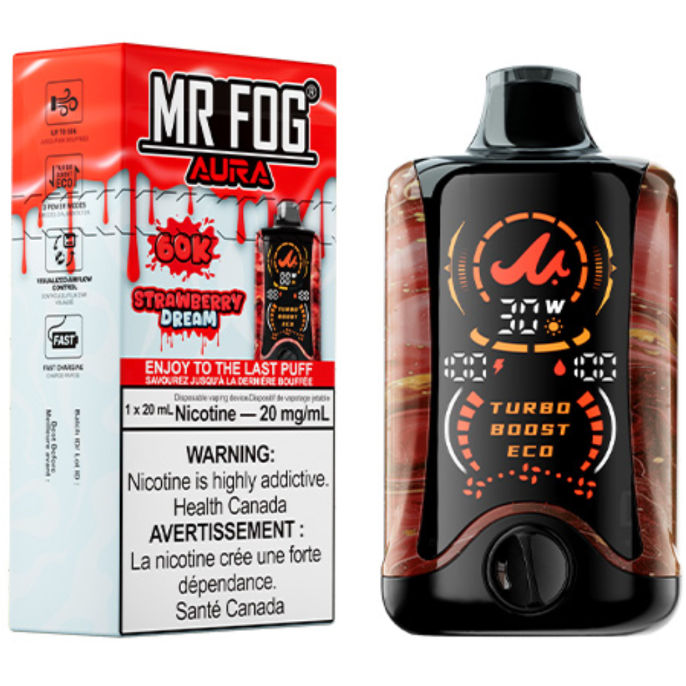 mr fog aura 60k disposable vape strawberry dream mr fog aura 60k disposable vape strawberry dream