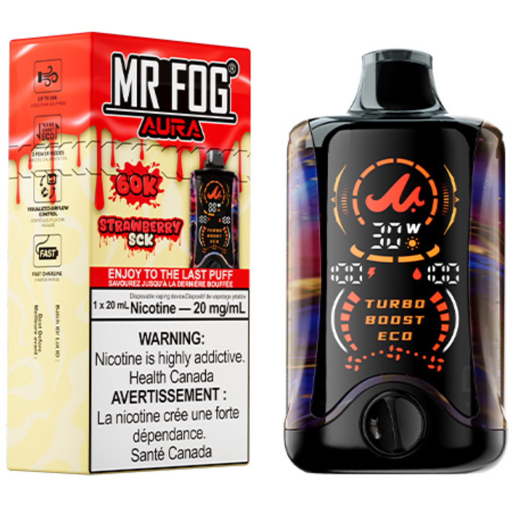 mr fog aura 60k disposable vape strawberry sck mr fog aura 60k disposable vape strawberry sck