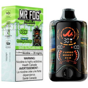 mr fog aura 60k disposable vape twist watermelon
