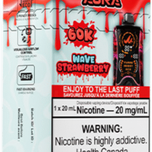 mr fog aura 60k disposable vape wave strawberry