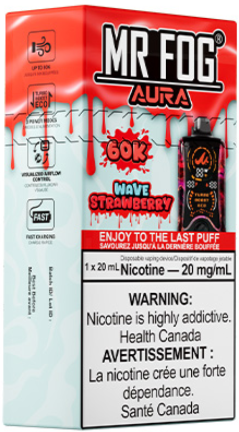 mr fog aura 60k disposable vape wave strawberry mr fog aura 60k disposable vape wave strawberry