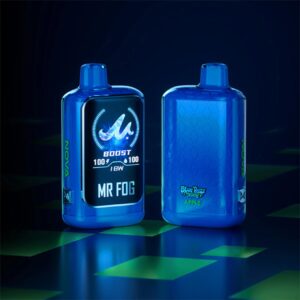 mr fog nova 36k disposable vape blue razz steezy apple