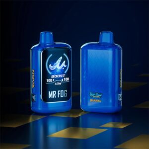 mr fog nova 36k disposable vape blue razz steezy banana