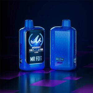 mr fog nova 36k disposable vape blue razz steezy grape