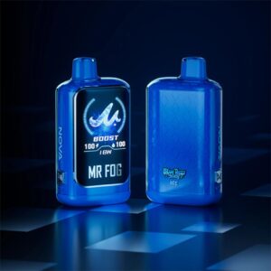 mr fog nova 36k disposable vape blue razz steezy ice