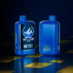 mr fog nova 36k disposable vape blue razz steezy pineapple