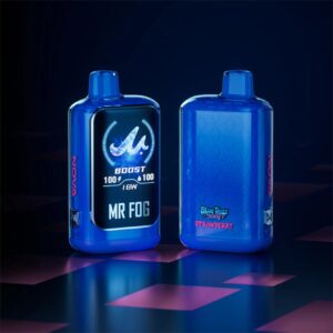 mr fog nova 36k disposable vape blue razz steezy strawberry