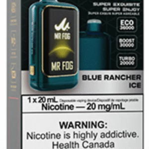 mr fog nova 36k disposable vape blue rancher ice
