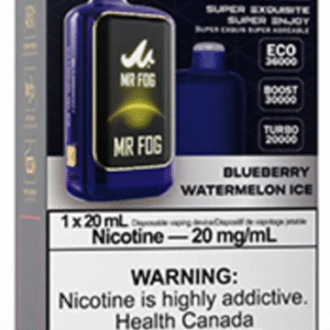 mr fog nova 36k disposable vape blueberry watermelon ice