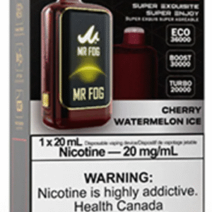 mr fog nova 36k disposable vape cherry watermelon ice