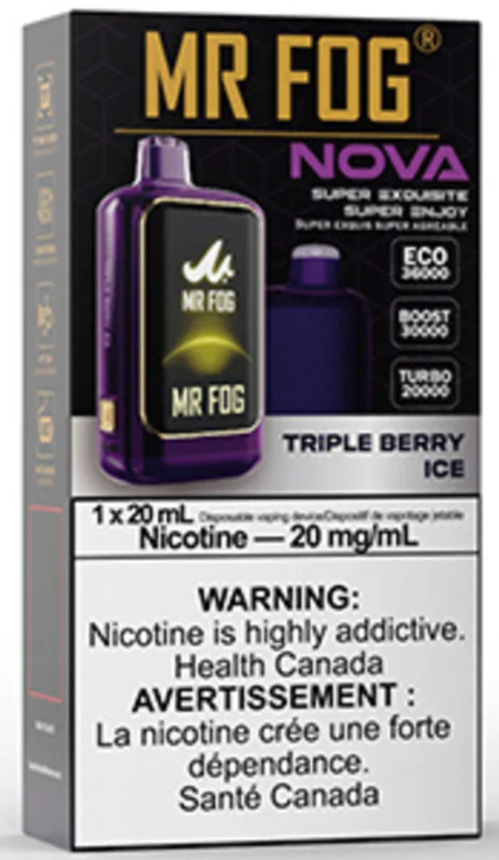 mr fog nova 36k disposable vape triple berry ice mr fog nova 36k disposable vape triple berry ice