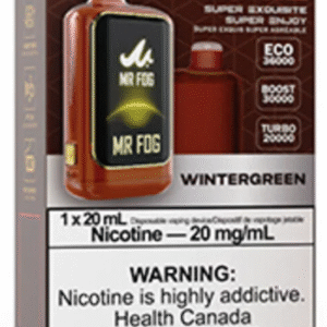 mr fog nova 36k disposable vape wintergreen