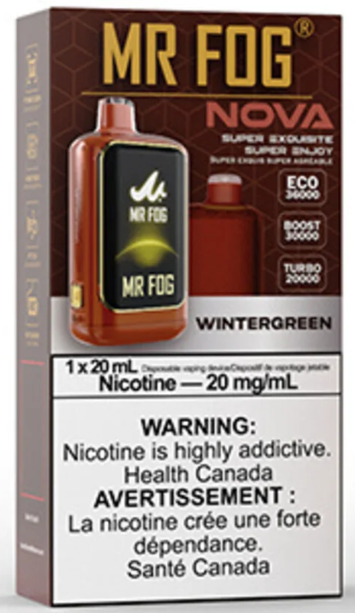 mr fog nova 36k disposable vape wintergreen mr fog nova 36k disposable vape wintergreen