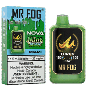 mr fog nova 36k disposable vape mint steezy miami