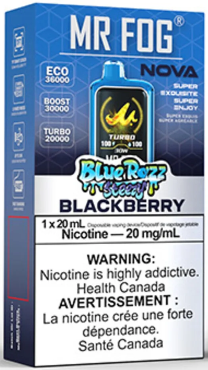 mr fog nova 36k disposable vape blue razz steezy blackberry mr fog nova 36k disposable vape blue razz steezy blackberry
