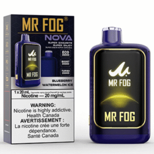 mr fog nova 36k disposable vape blueberry watermelon ice
