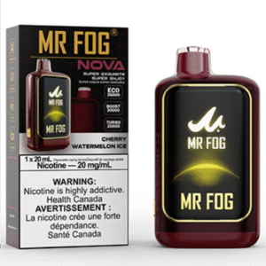 mr fog nova 36k disposable vape cherry watermelon ice