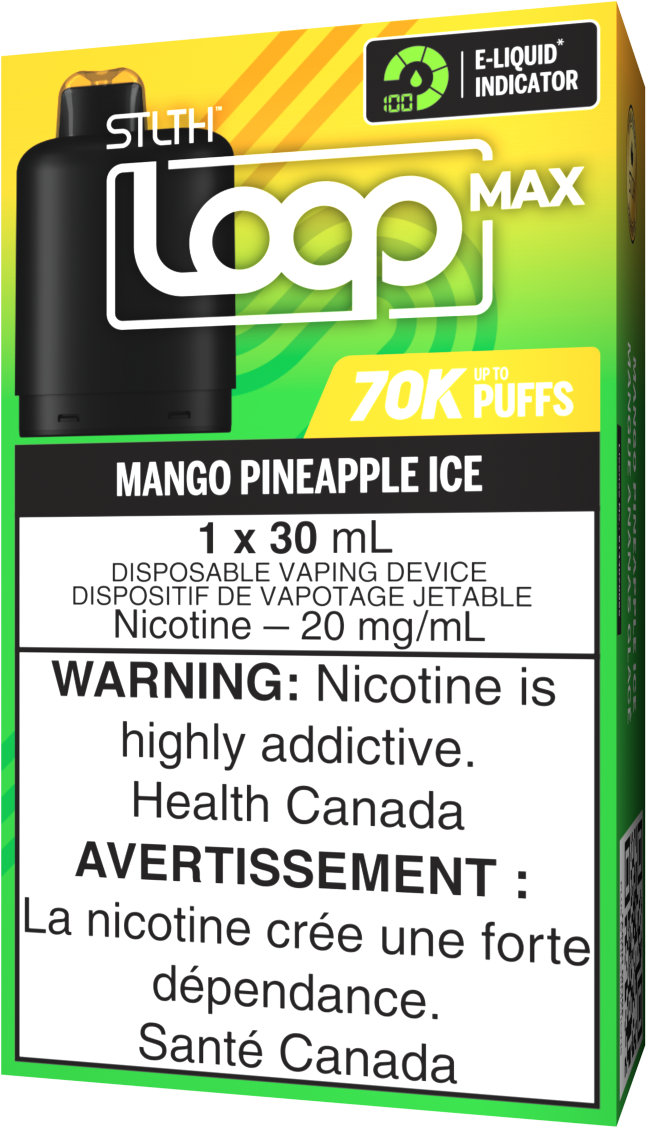 stlth loop max 70k pod pack mango pineapple ice stlth loop max 70k pod pack mango pineapple ice