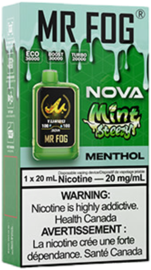 mr fog nova 36k disposable vape mint steezy menthol mr fog nova 36k disposable vape mint steezy menthol