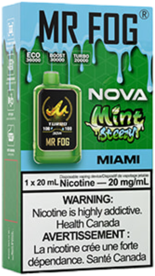 mr fog nova 36k disposable vape mint steezy miami mr fog nova 36k disposable vape mint steezy miami