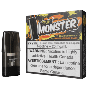 stlth monster pod pack orange citrus ice