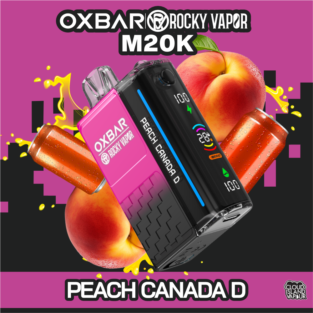 rocky vapor oxbar m20k disposable vape peach canada d rocky vapor oxbar m20k disposable vape peach canada d