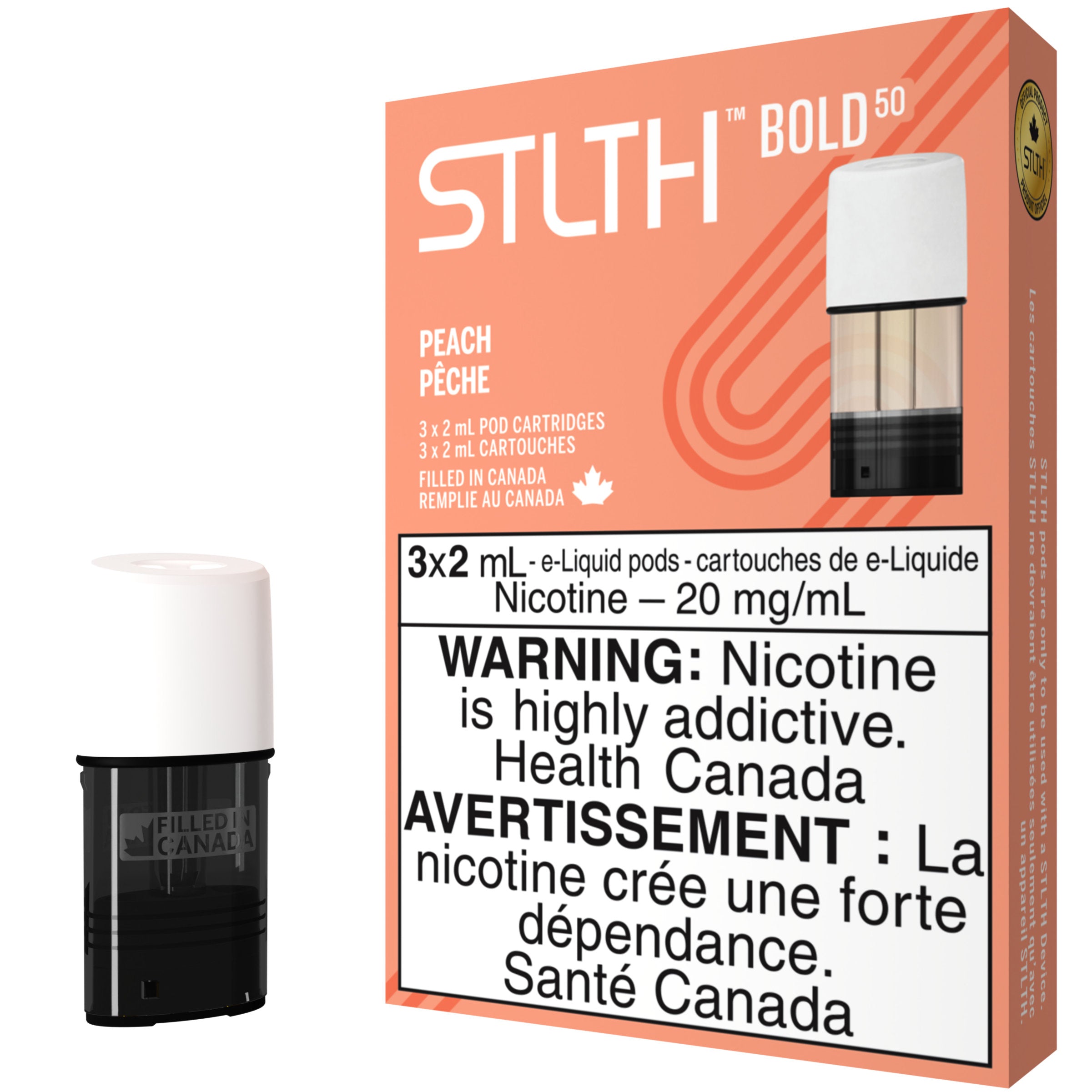 stlth pod pack peach stlth pod pack peach
