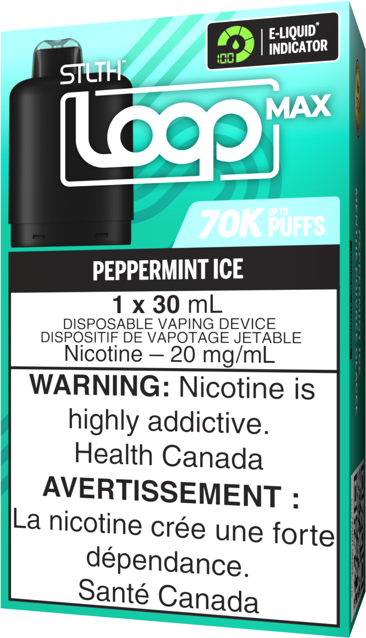 stlth loop max 70k pod pack peppermint ice stlth loop max 70k pod pack peppermint ice