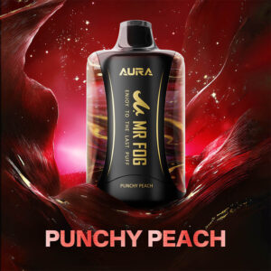 mr fog aura 60k disposable vape punchy peach