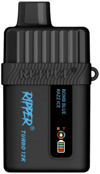 ripper turbo 12k disposable vape bomb blue razz ice ripper turbo 12k disposable vape bomb blue razz ice