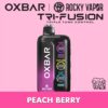 Rocky Vapor Oxbar Tri Fusion Disposable Vape - Peach Berry import placeholder for 9890218410297