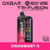 Rocky Vapor Oxbar Tri Fusion Disposable Vape - Strawberry H import placeholder for 9890219721017