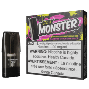 stlth monster pod pack raspberry lemon lime ice