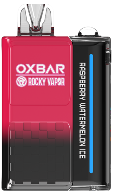 rocky vapor oxbar m20k disposable vape raspberry watermelon ice rocky vapor oxbar m20k disposable vape raspberry watermelon ice