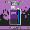 Rocky Vapor Oxbar M20K Disposable Vape - Grape GB import placeholder for 9500664758585