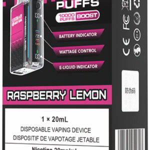 rocky vapor oxbar m20k disposable vape raspberry lemon