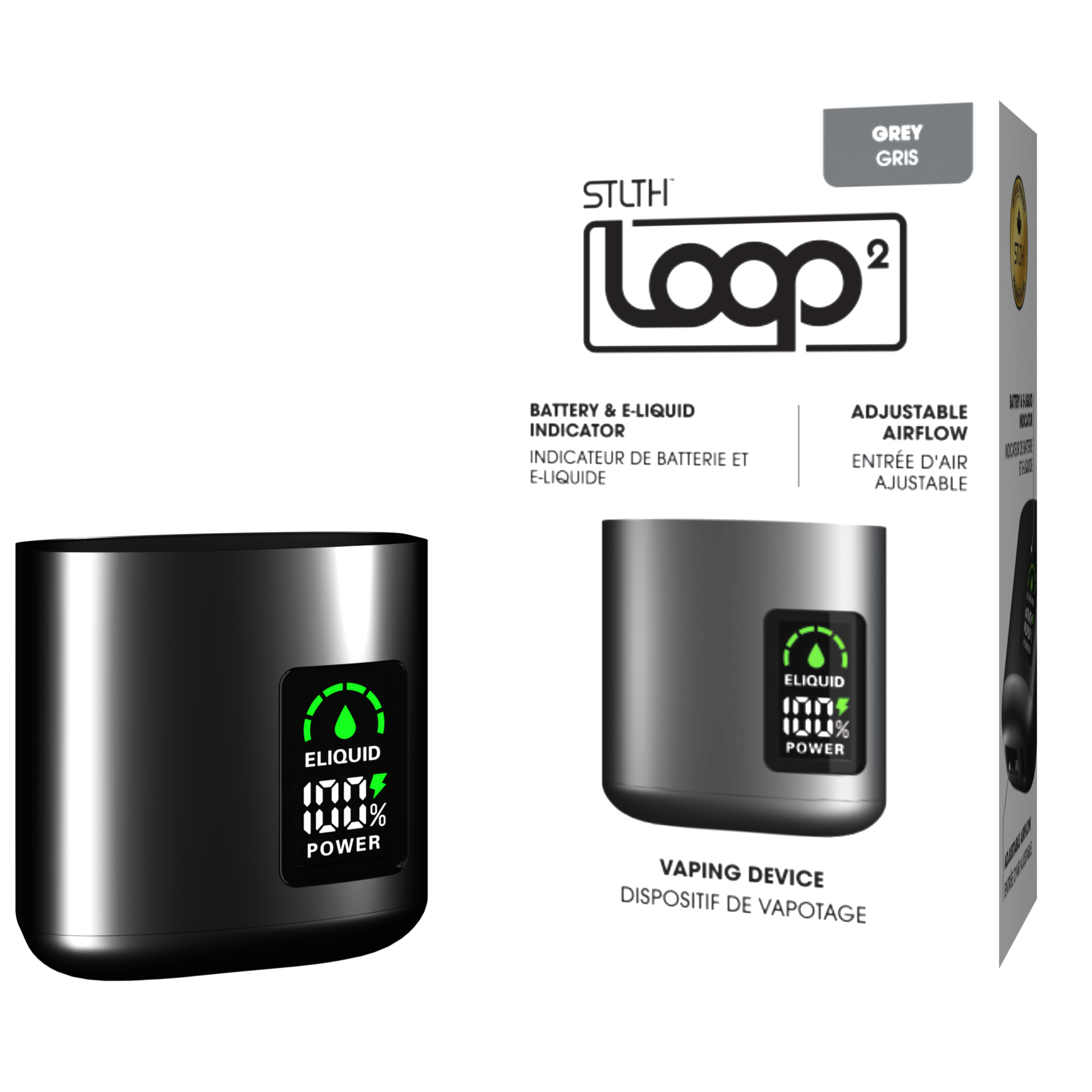 stlth loop 2 device grey stlth loop 2 device grey