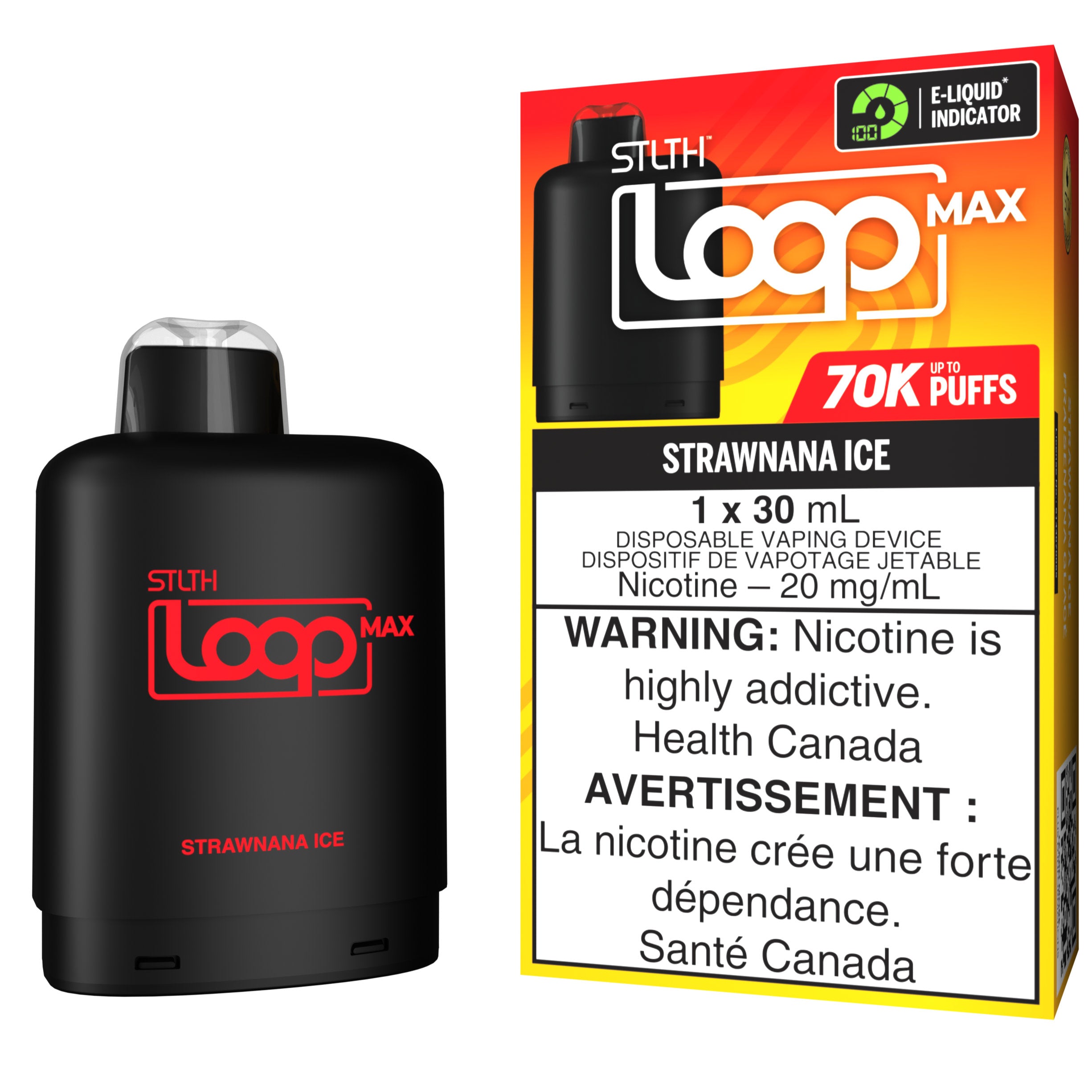 stlth loop max 70k pod pack strawnana ice stlth loop max 70k pod pack strawnana ice
