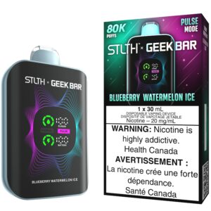 stlth x geek bar disposable vape blueberry watermelon ice