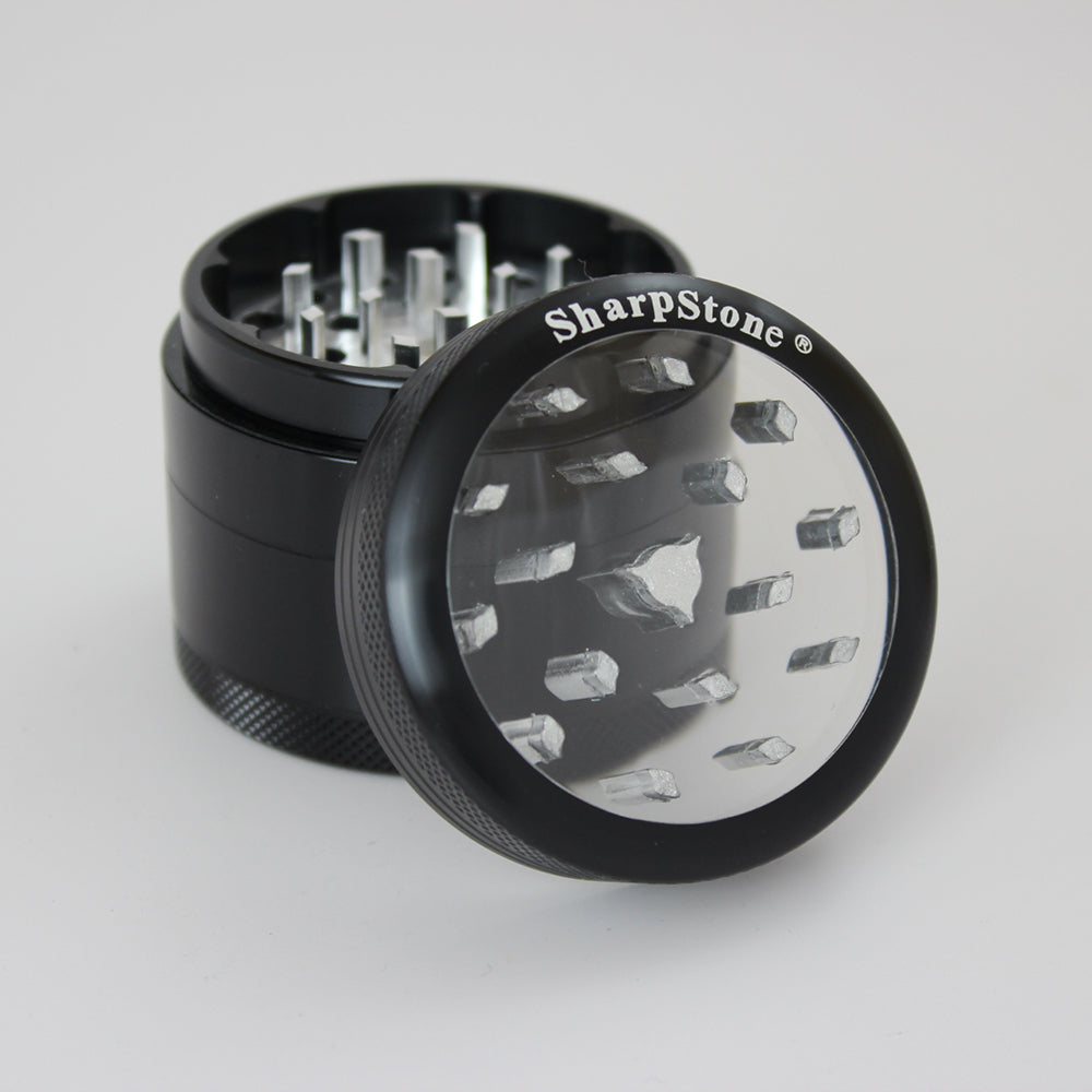 glass top grinder (4 piece) glass top grinder (4 piece)