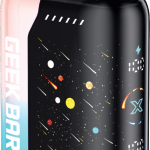 geek bar pulse x disposable vape sour peach ice