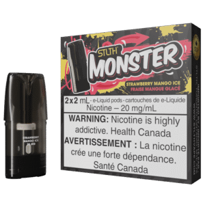 stlth monster pod pack strawberry mango ice