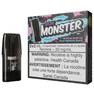stlth monster pod pack tropical blast ice