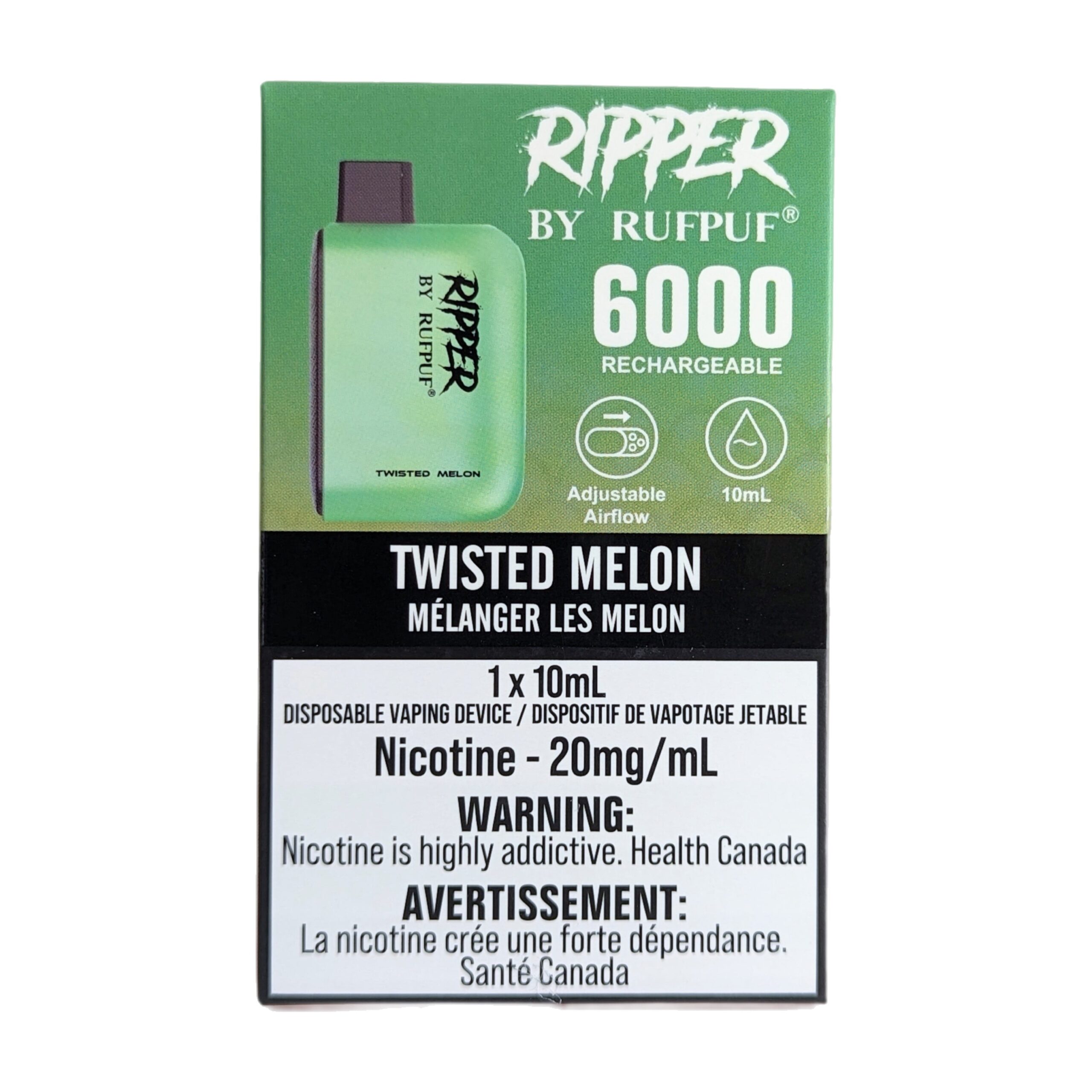 rufpuf ripper 6000 disposable twisted melon rufpuf ripper 6000 disposable twisted melon