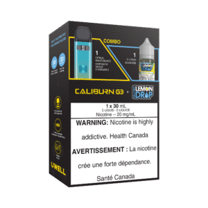 uwell caliburn g3 pod kit and salt e liquid bundle