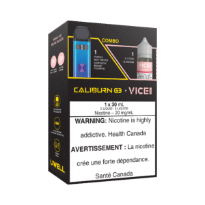 uwell caliburn g3 pod kit and salt e liquid bundle