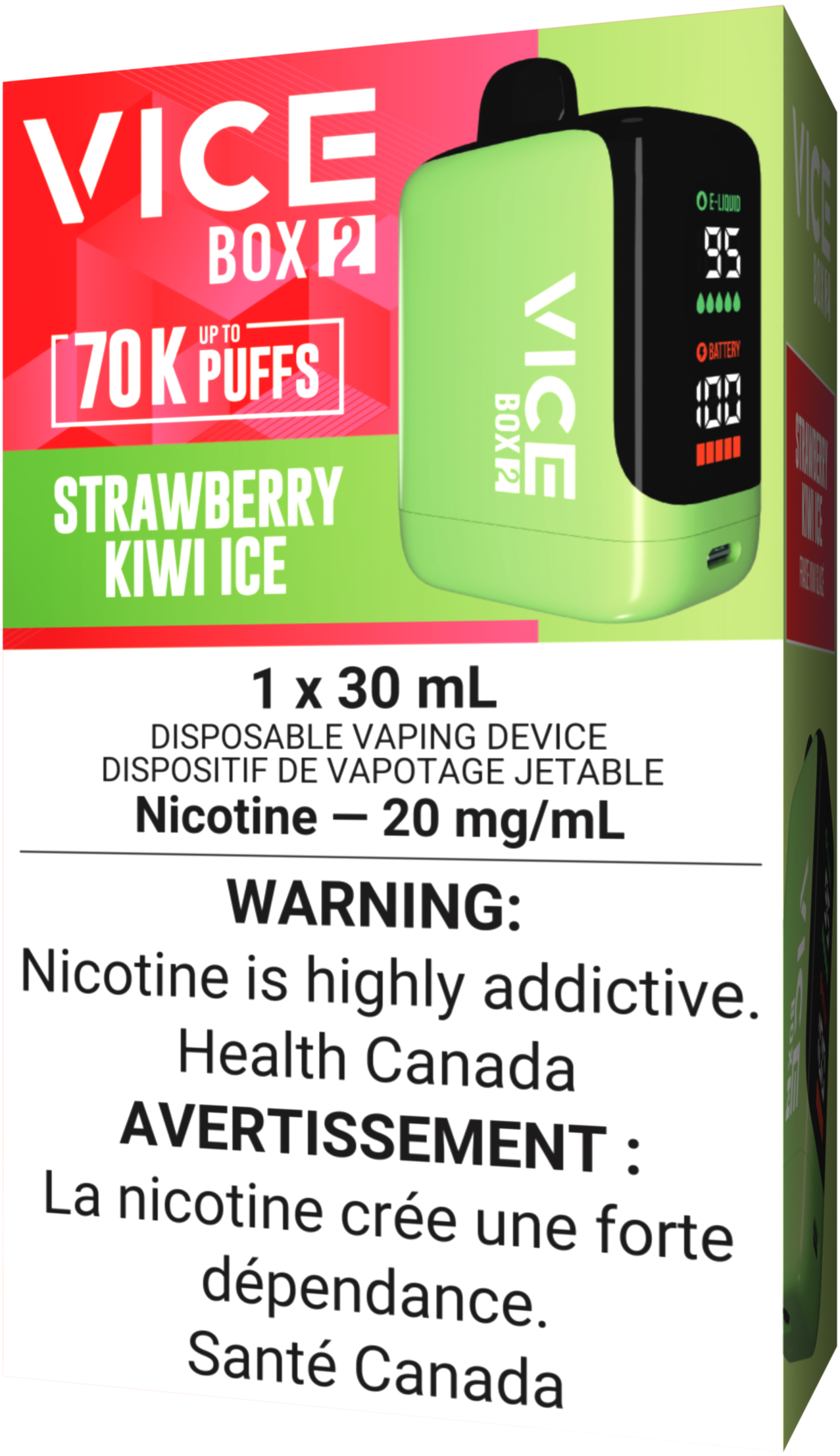 vice box 2 70k disposable vape strawberry kiwi ice vice box 2 70k disposable vape strawberry kiwi ice