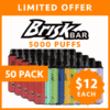 BRISK BAR – 5000 PUFFS – 50 PACK import placeholder for 68793