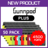 GUNNPOD PLUS – 4500 PUFFS – 50 PACK import placeholder for 69002
