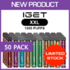 IGET XXL – 1800 PUFFS – 50 PACK import placeholder for 69471